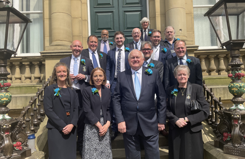 Conservative councillors at Annual Council
