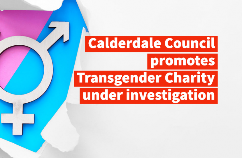 Calderdale Council urged to stop promoting discredited transgender charity