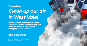 Clean up our air in West Vale!